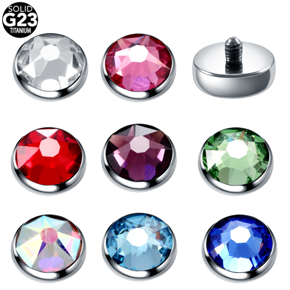 Body Jewelry Dermal - 1PC G23 Titanium Dermal Anchor Base