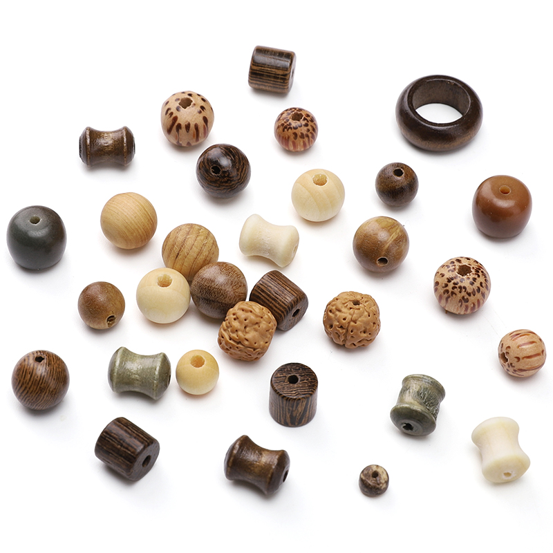 1-130pcs Vintage Natural Wood  - Body Jewelry Piercing ulasan dan harga