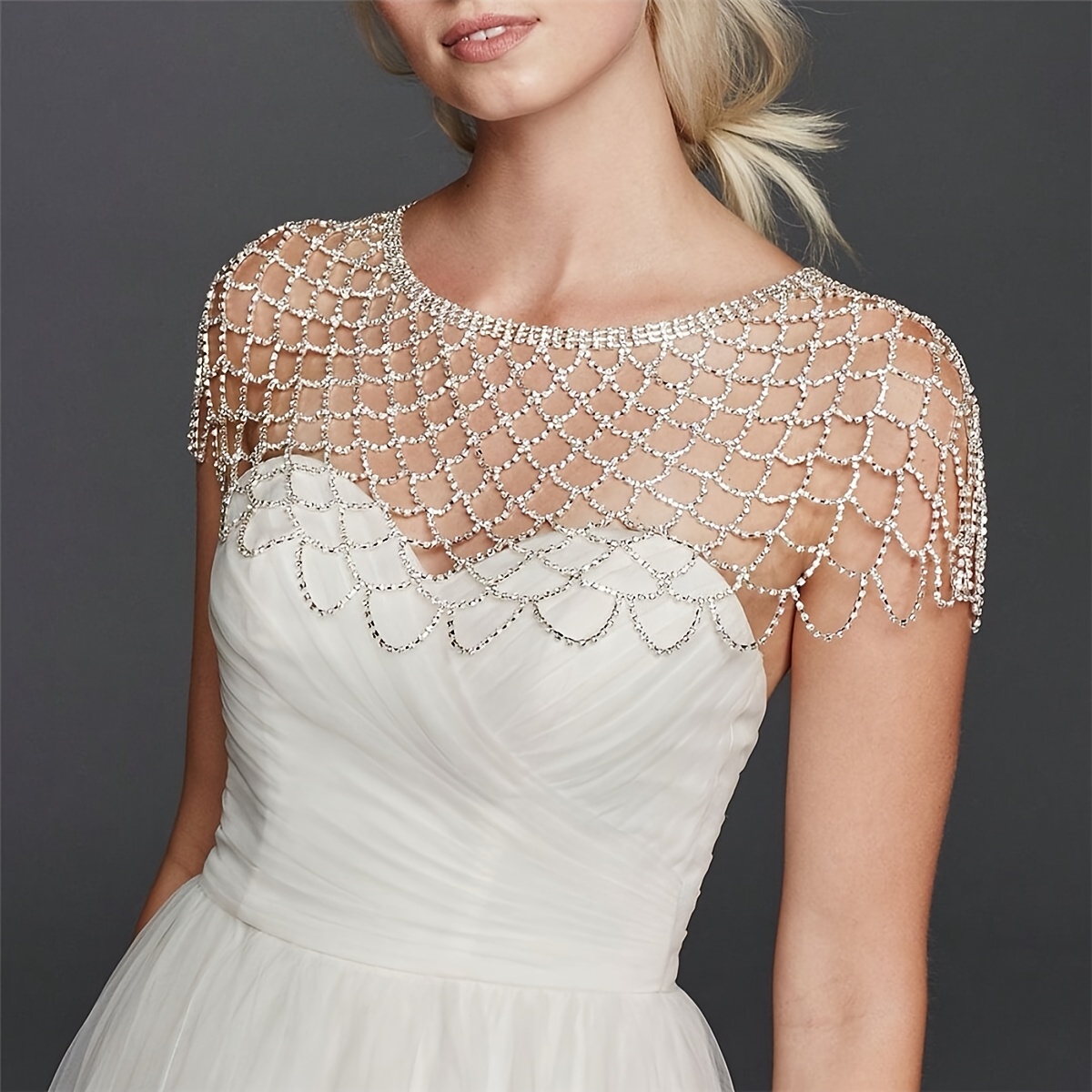 Luxury tassel shoulder chain b - Body Jewelry Back ulasan dan harga