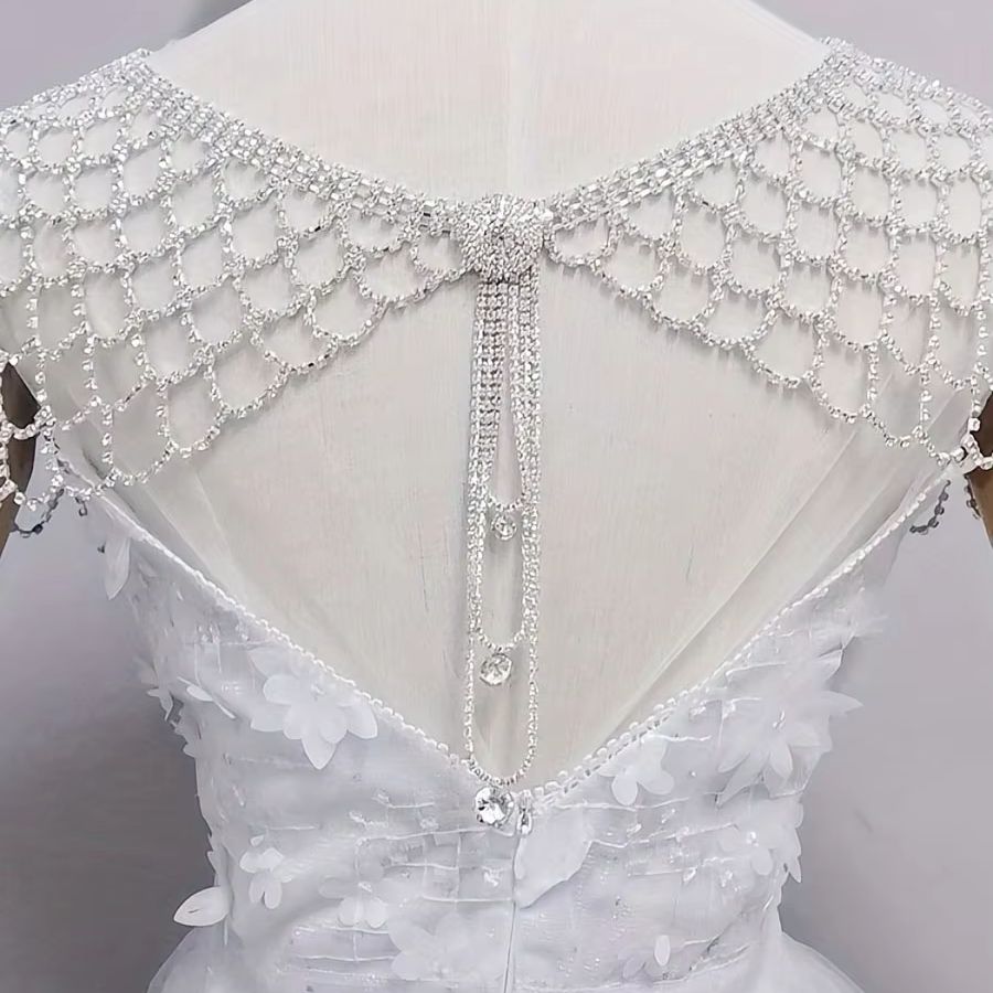 Luxury tassel shoulder chain b - Body Jewelry Back ulasan dan harga