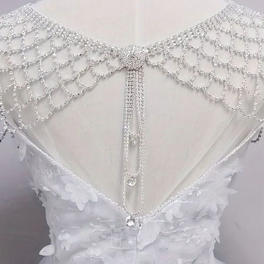 Luxury tassel shoulder chain b - Body Jewelry Back ulasan dan harga