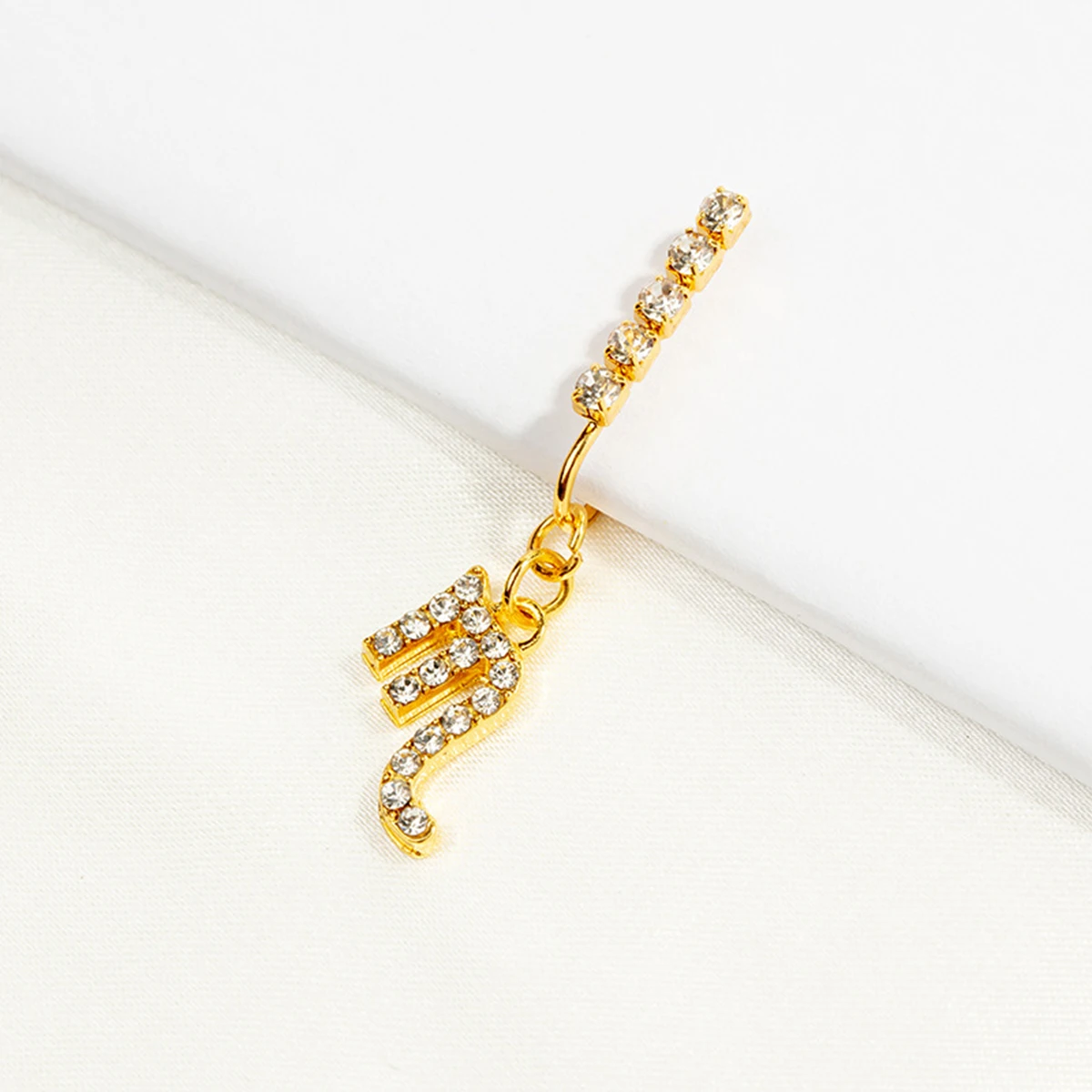 2 Pack Ear Clips Metal Zircon  - Body Jewelry Ear ulasan dan harga