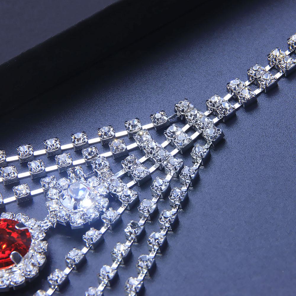 Sexy Body Chain Lingerie Red C - Body Jewelry Women ulasan dan harga