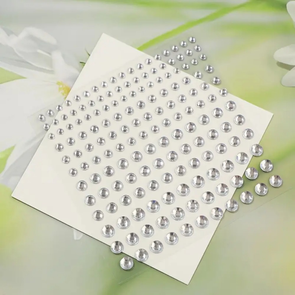 165pcs Self-Adhesive Rhineston - Body Jewelry Piercing ulasan dan harga