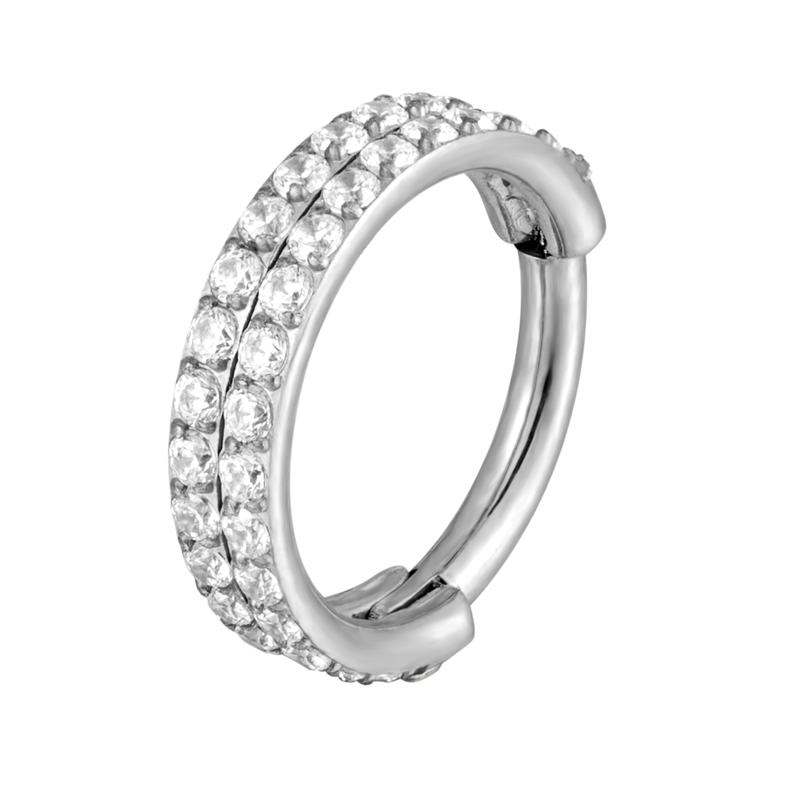 G23 Titanium Piercing Double r - Body Jewelry Quality ulasan dan harga