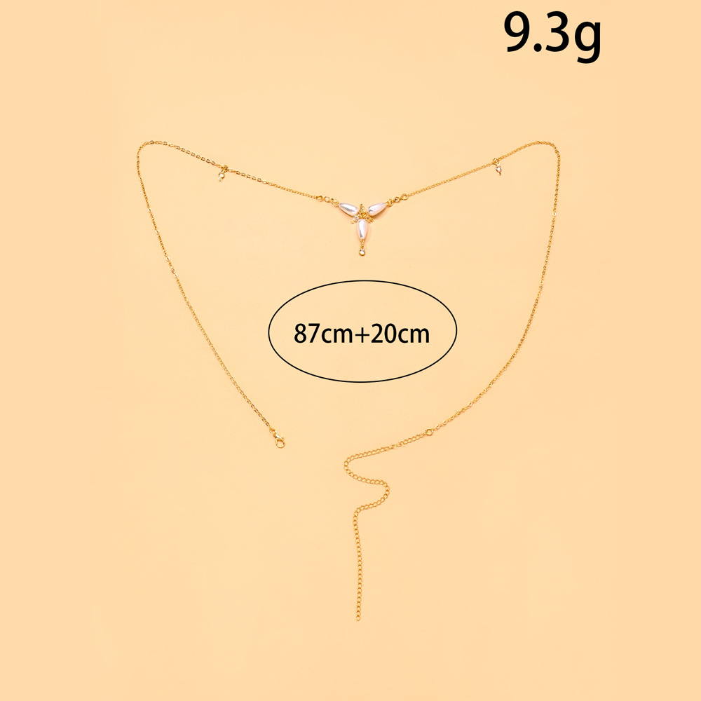 Pearl Waist Chain Body Jewelry - Body Jewelry Women ulasan dan harga