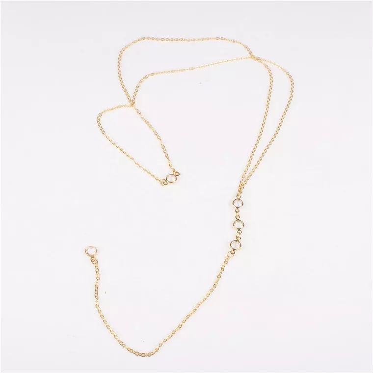 New Rhinestone Sexy Women's Ba - Body Jewelry Back ulasan dan harga