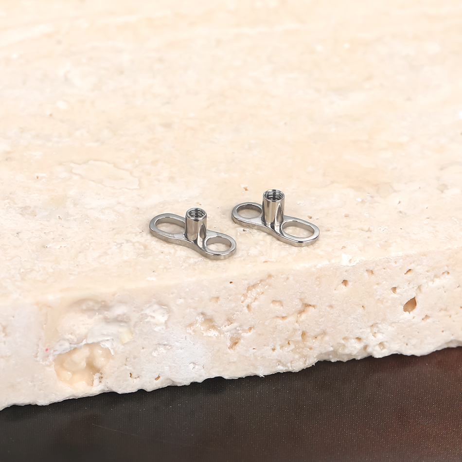 5Pcs/10Pcs /50Pcs Titanium Der - Body Jewelry Dermal ulasan dan harga