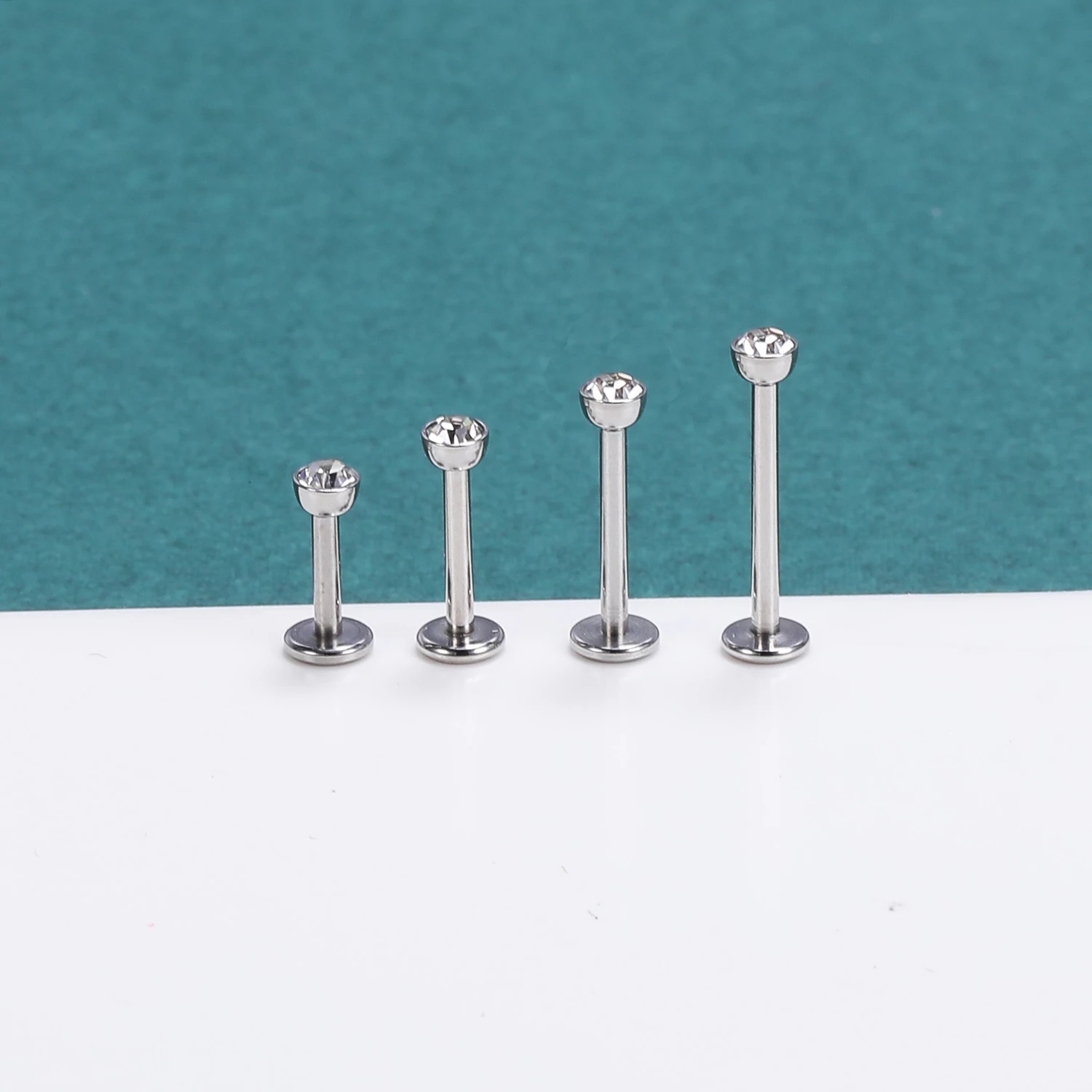 ZS 3PCS/LOT Stainless Steel Tr - Zs Body Jewelry ulasan dan harga