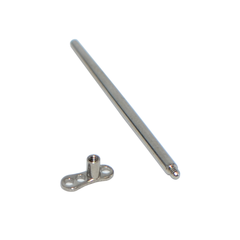 316L Surgical Stainless Steel  - Body Jewelry Dermal ulasan dan harga