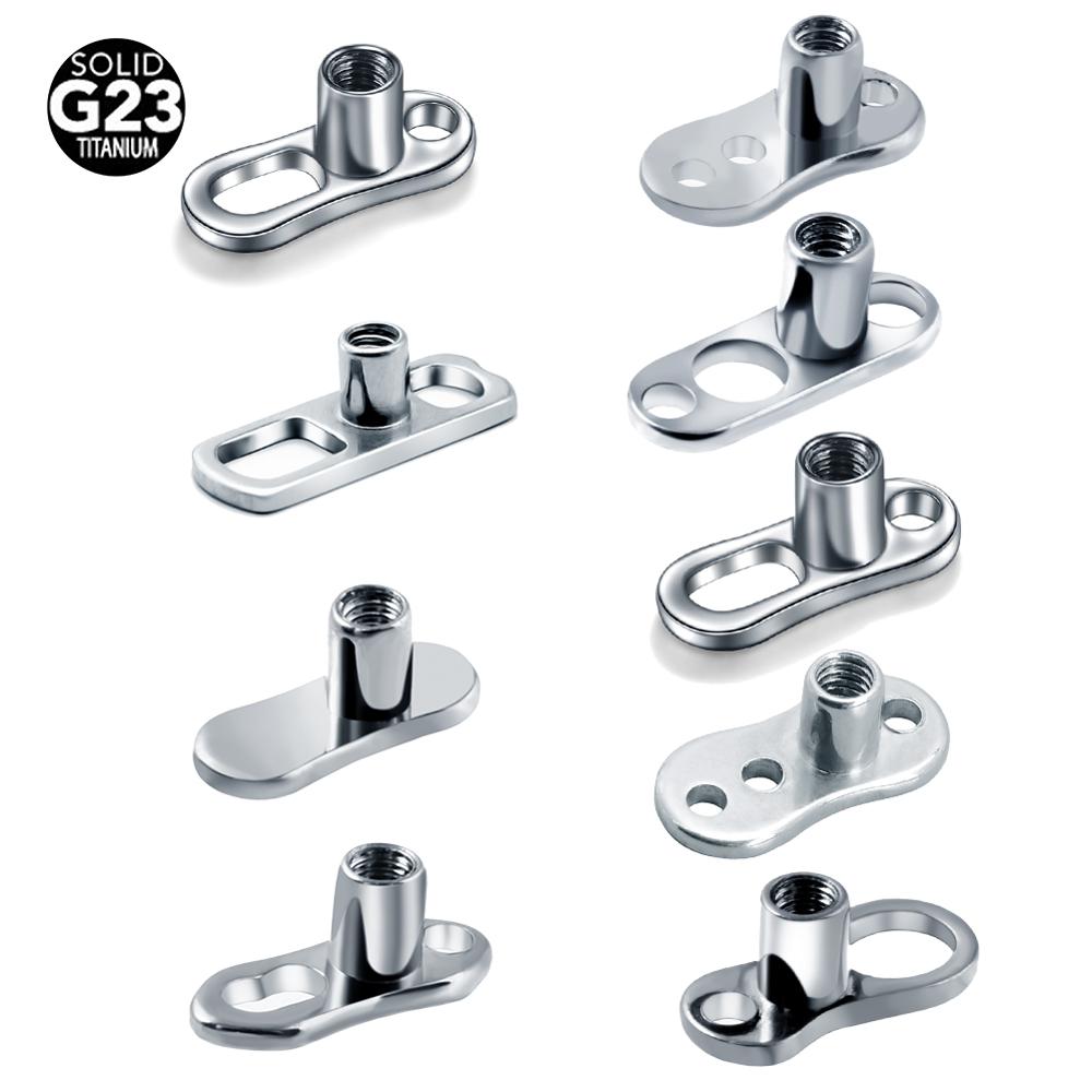 10pcs/lot G23 Titanium Micro D - Body Jewelry Dermal ulasan dan harga