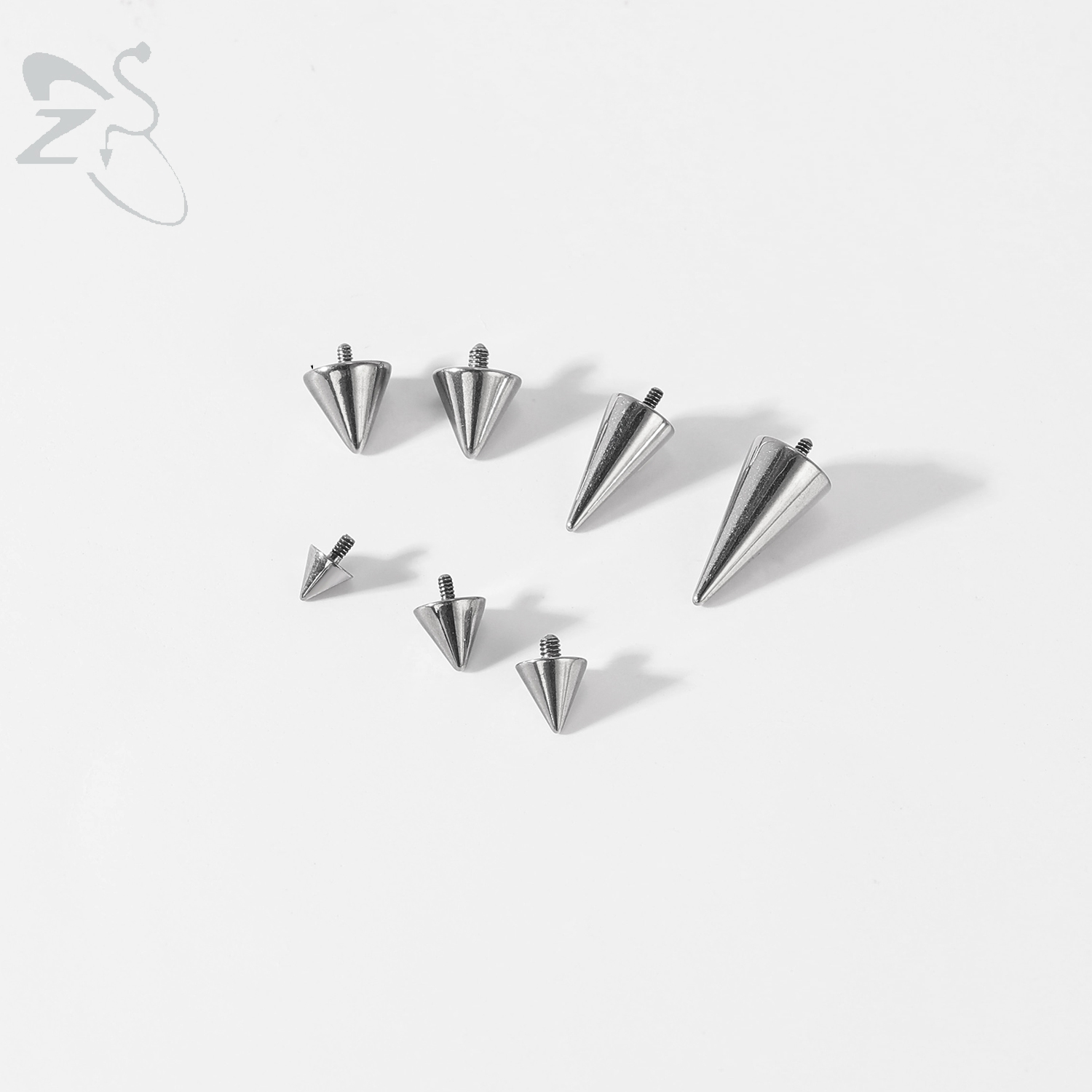 ZS 1PC Star Heart Spike Lip La - Zs Body Jewelry ulasan dan harga
