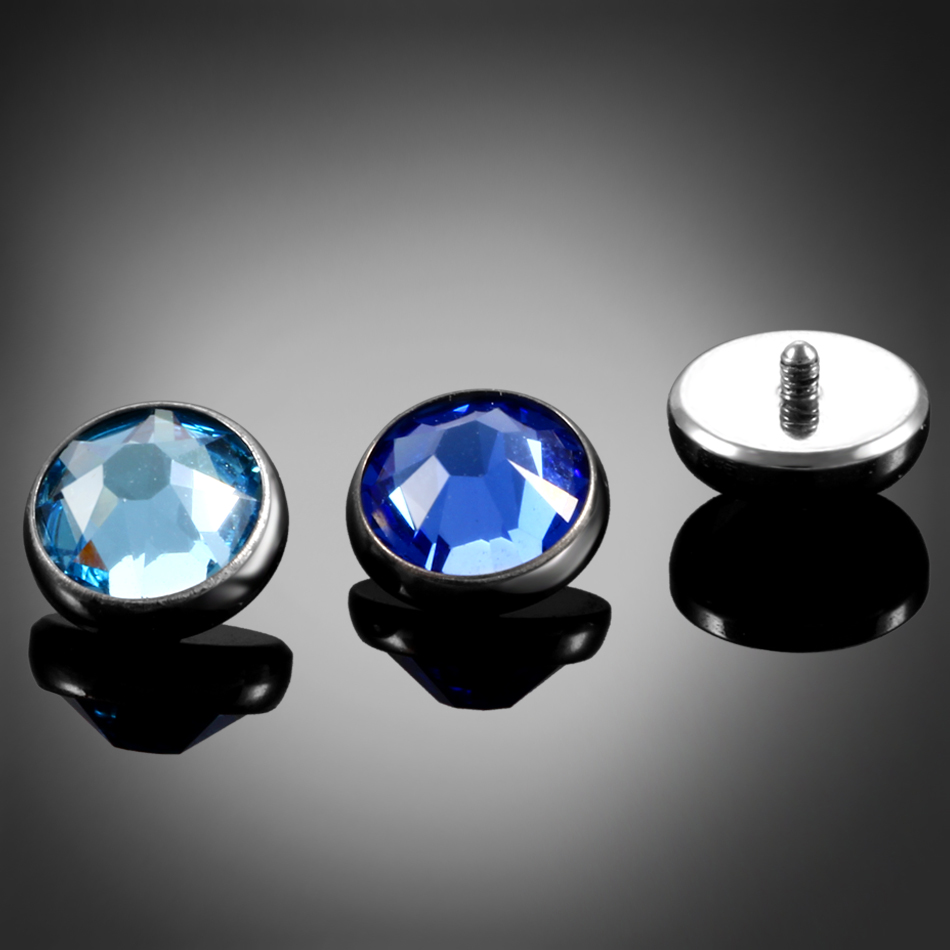 1PC G23 Titanium Dermal Anchor - Body Jewelry Dermal ulasan dan harga
