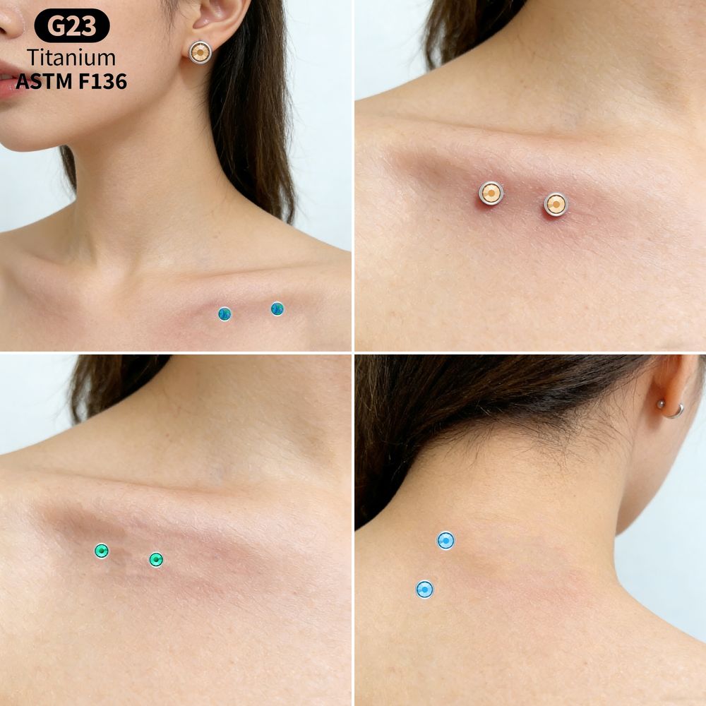 ASTM F136 Titanium Dermal Anch - Body Jewelry Dermal ulasan dan harga