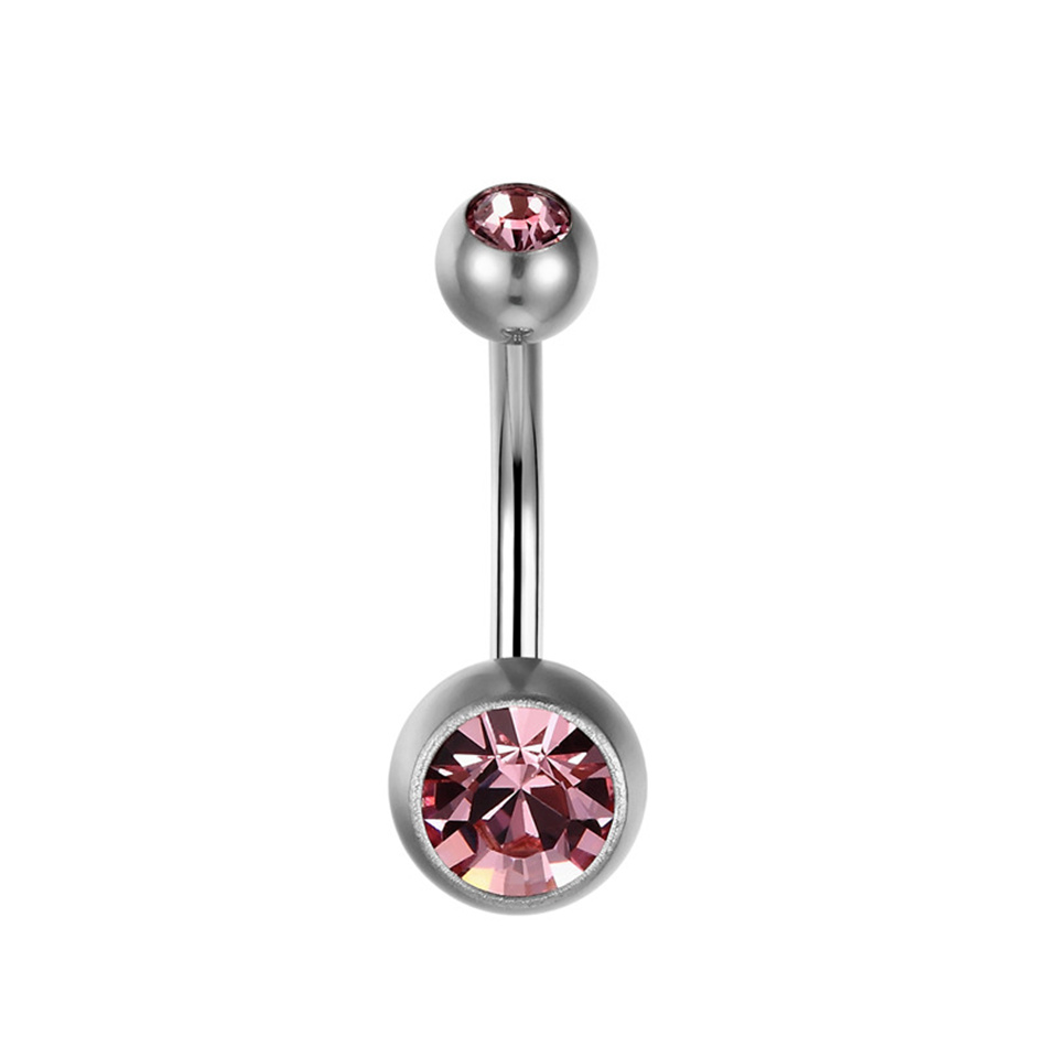 G23Titian 14G 8mm 10mm 12mm Su - Belly Bar Titanium ulasan dan harga