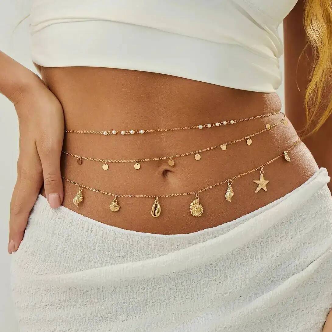 IngeSight.Z 3Pcs/Set Boho Star - Body Jewelry Women ulasan dan harga