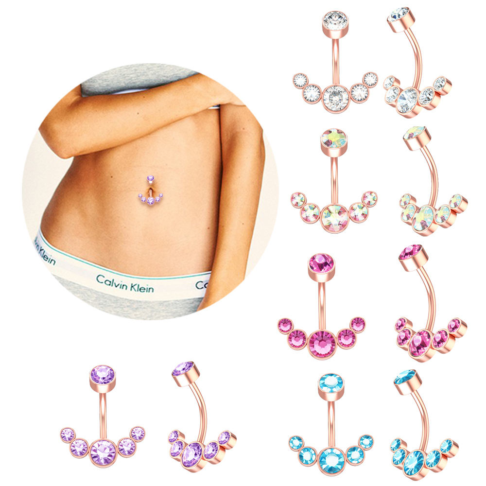 Mixed-Style Reversed Sector 5  - Belly Bar Titanium ulasan dan harga