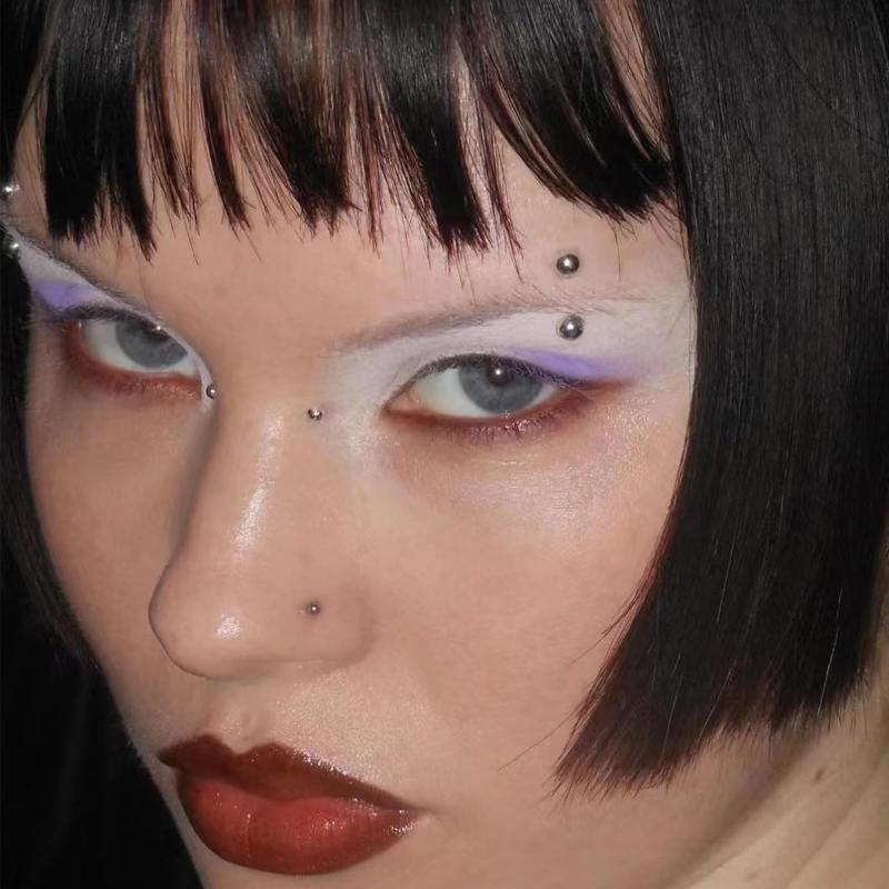 321pcs Non Piercing Lip Studs  - Body Jewelry Piercing ulasan dan harga