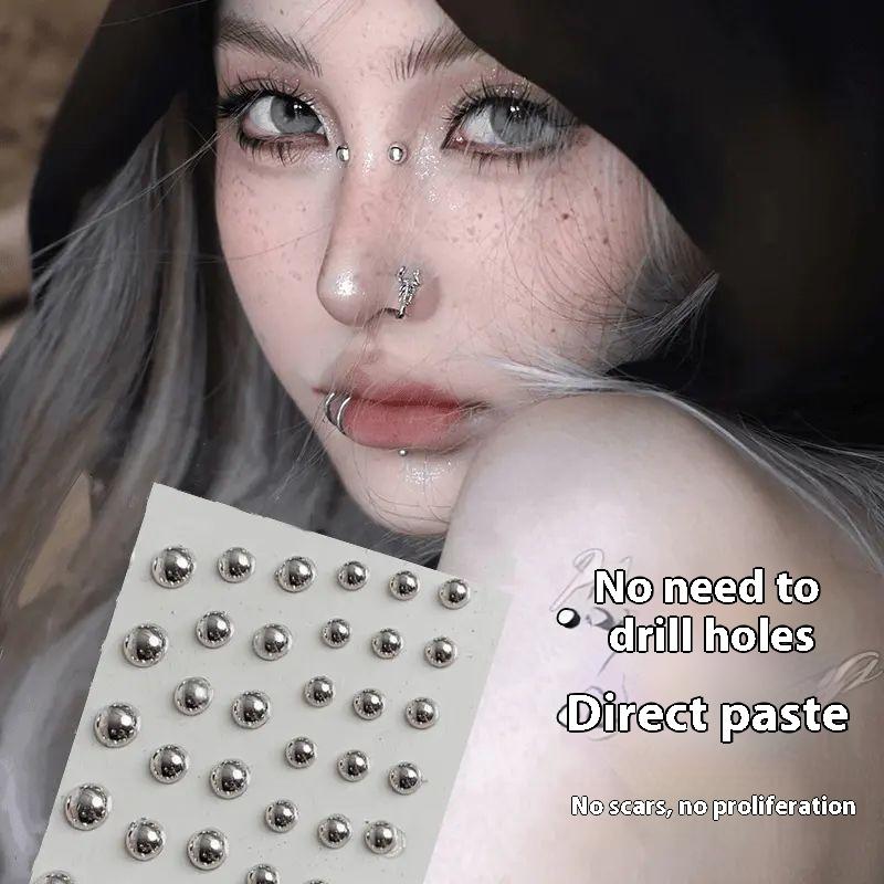 321pcs Non Piercing Lip Studs  - Body Jewelry Piercing ulasan dan harga