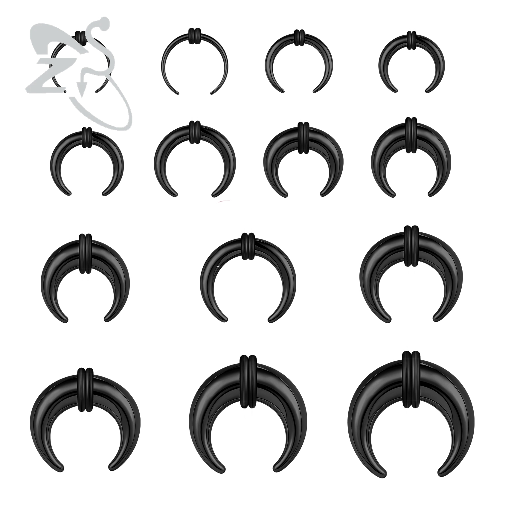 ZS 1PC 2G/4G/6G Buffalo Horn N - Zs Body Jewelry ulasan dan harga
