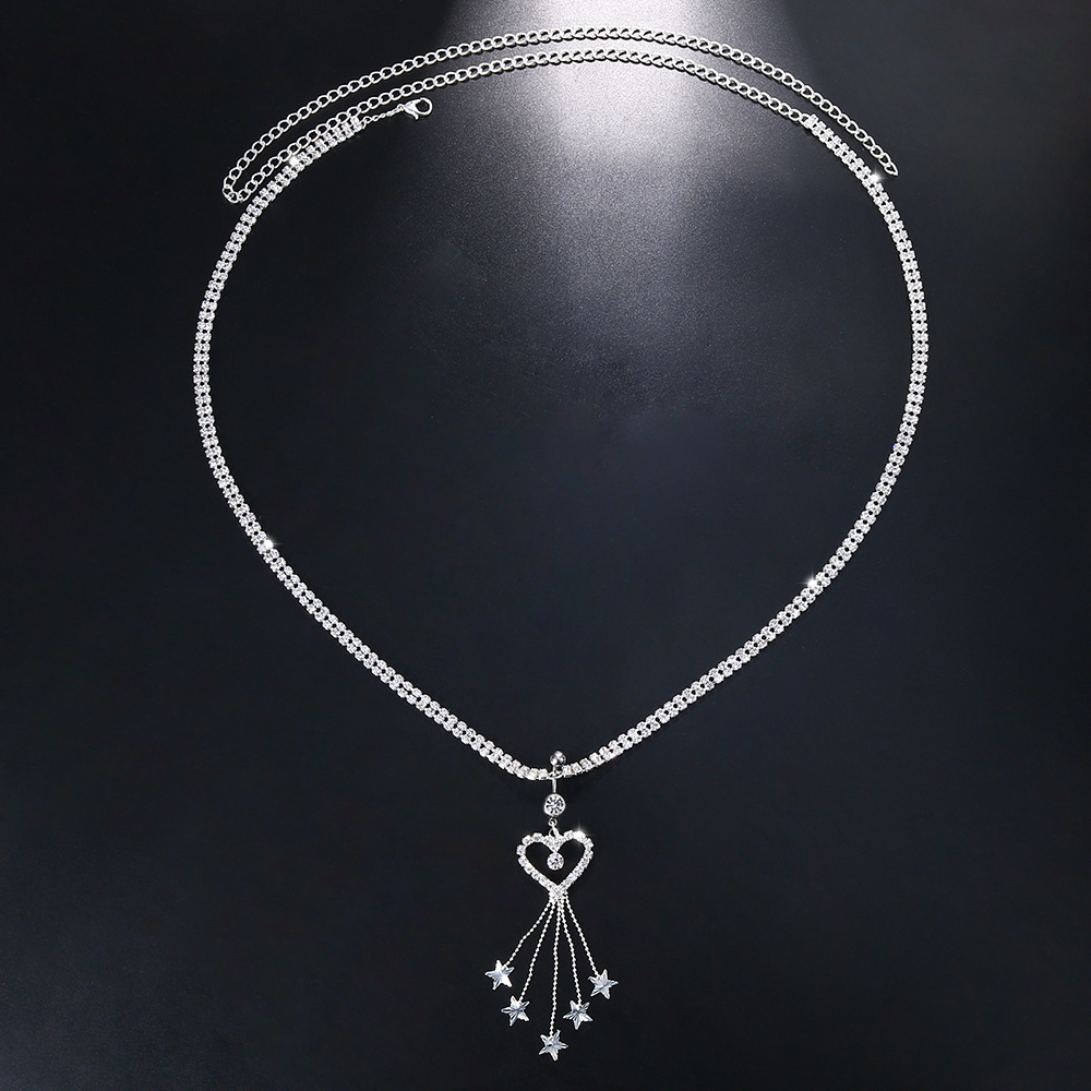 GLAMing Boho Heart Dangle Rhin - Body Jewelry Piercing ulasan dan harga