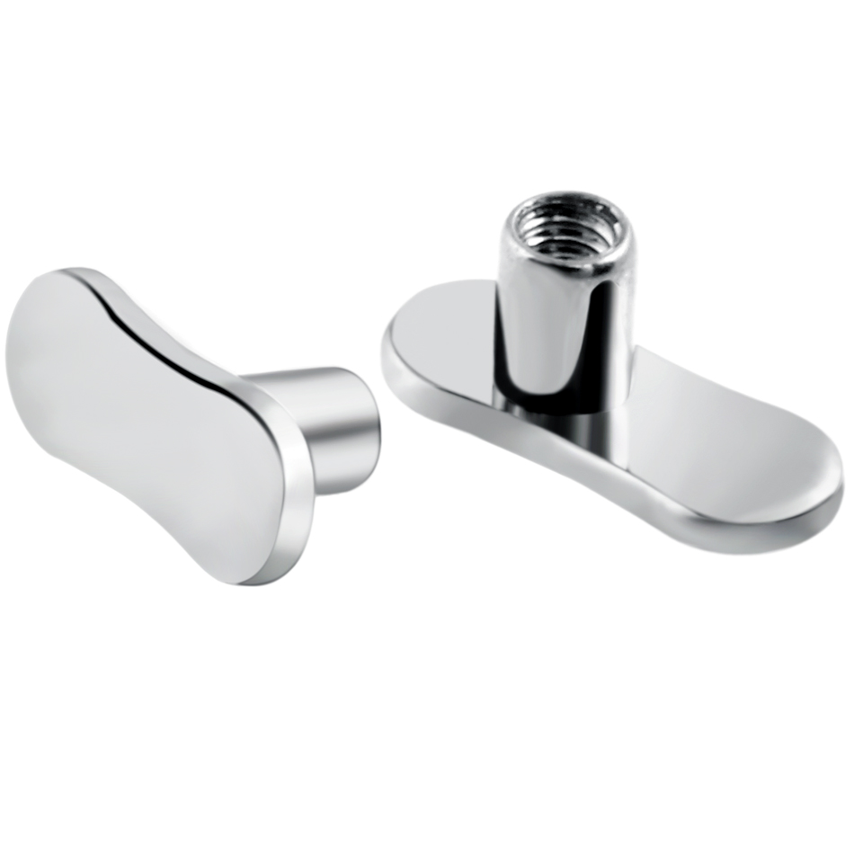1PC G23 Titanium Piercings Mic - Body Jewelry Dermal ulasan dan harga