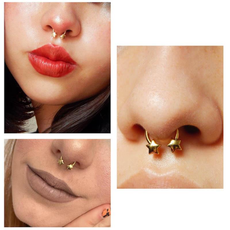 4pcs/Set 16G Stainless Steel B - Body Jewelry Ear ulasan dan harga