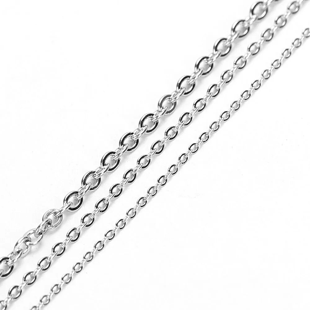 10Meters Stainless Steel O Sha - Body Jewelry Chain ulasan dan harga