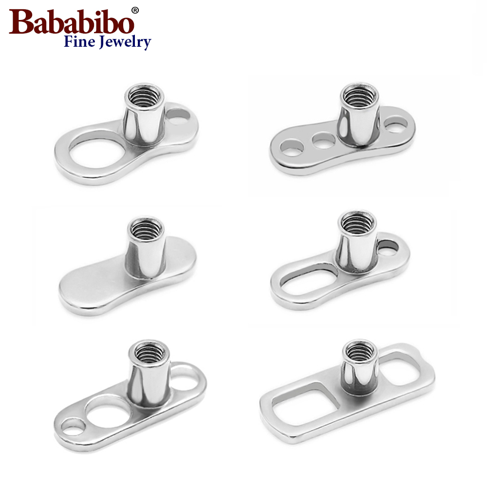 10pcs 14G 2mm /2.5mm G23 Titan - Body Jewelry Dermal ulasan dan harga