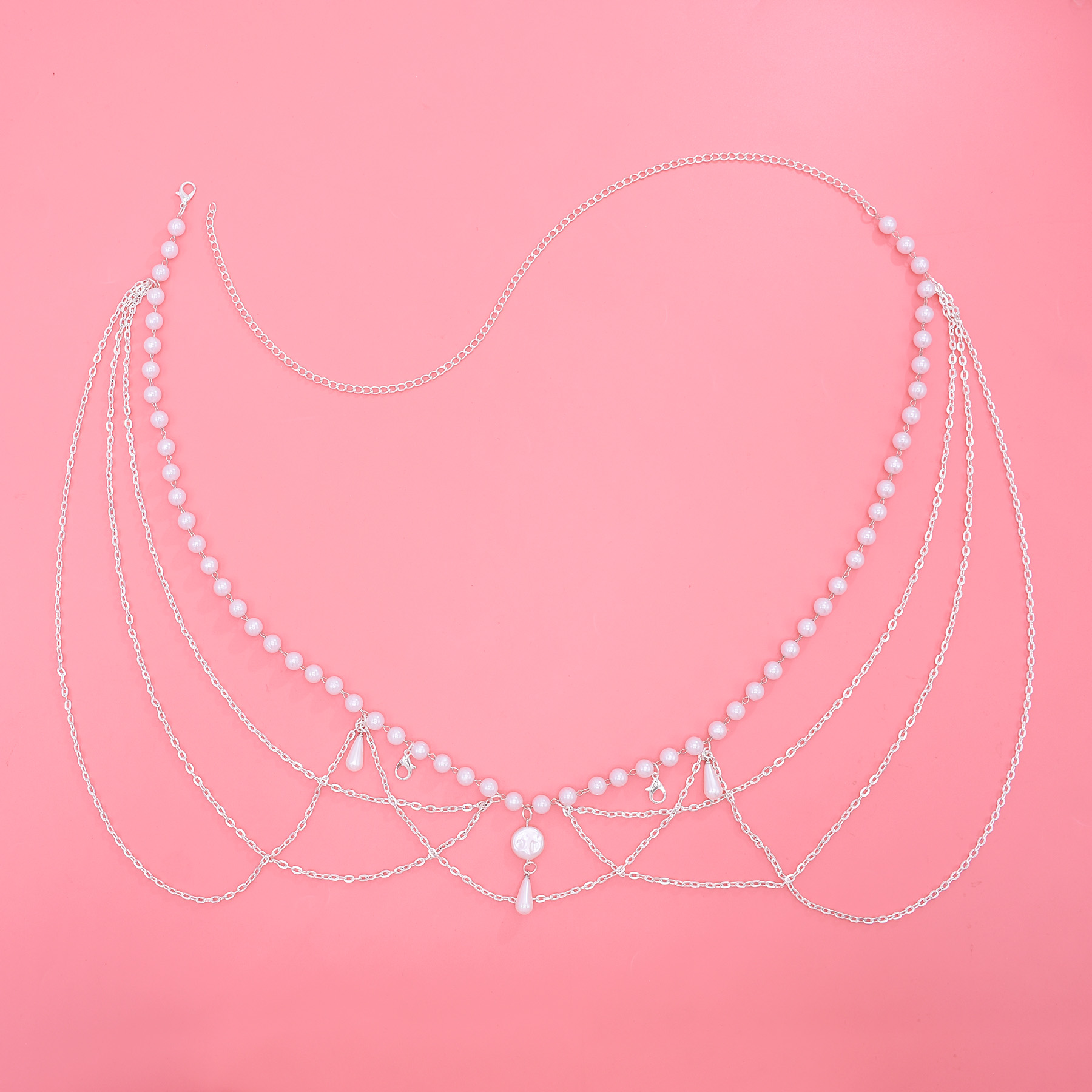 Sexy Waist Chain Belt Multi La - Body Jewelry Women ulasan dan harga