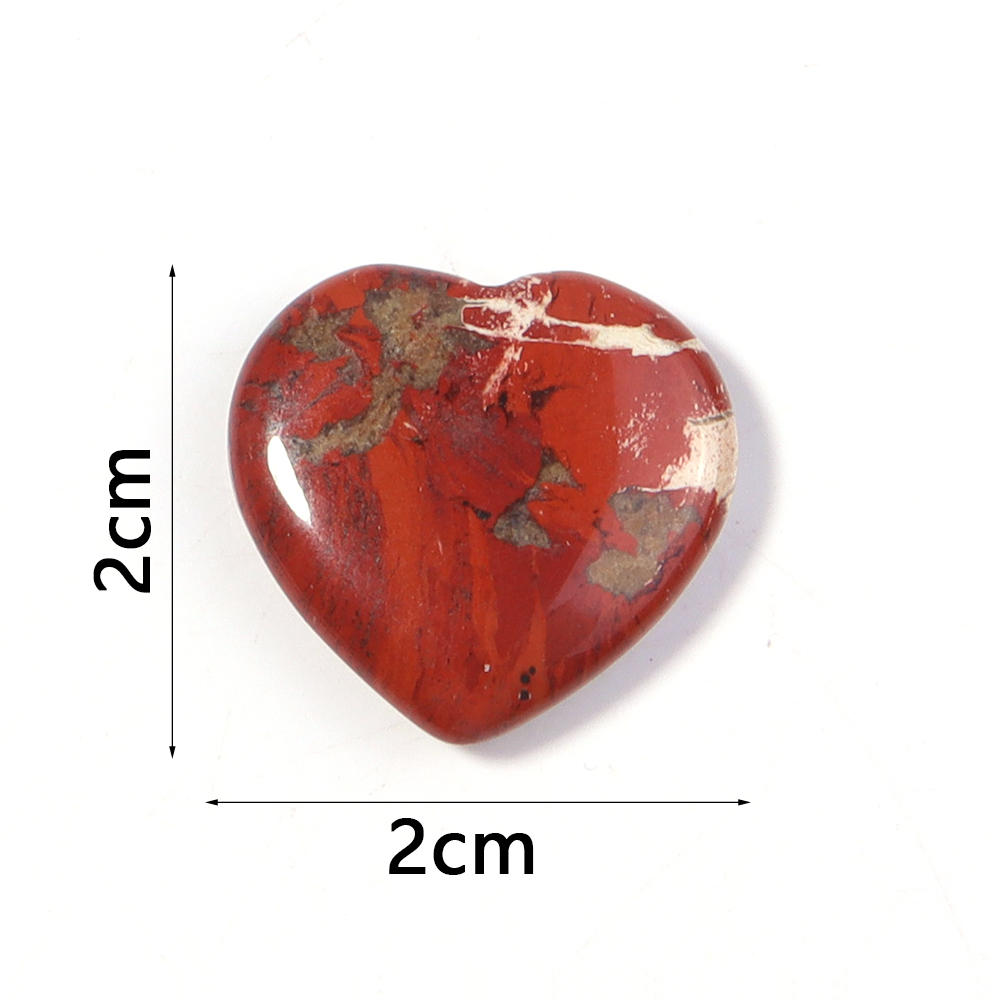 5pcs No Hole Heart Natural Sto - Body Jewelry Piercing ulasan dan harga