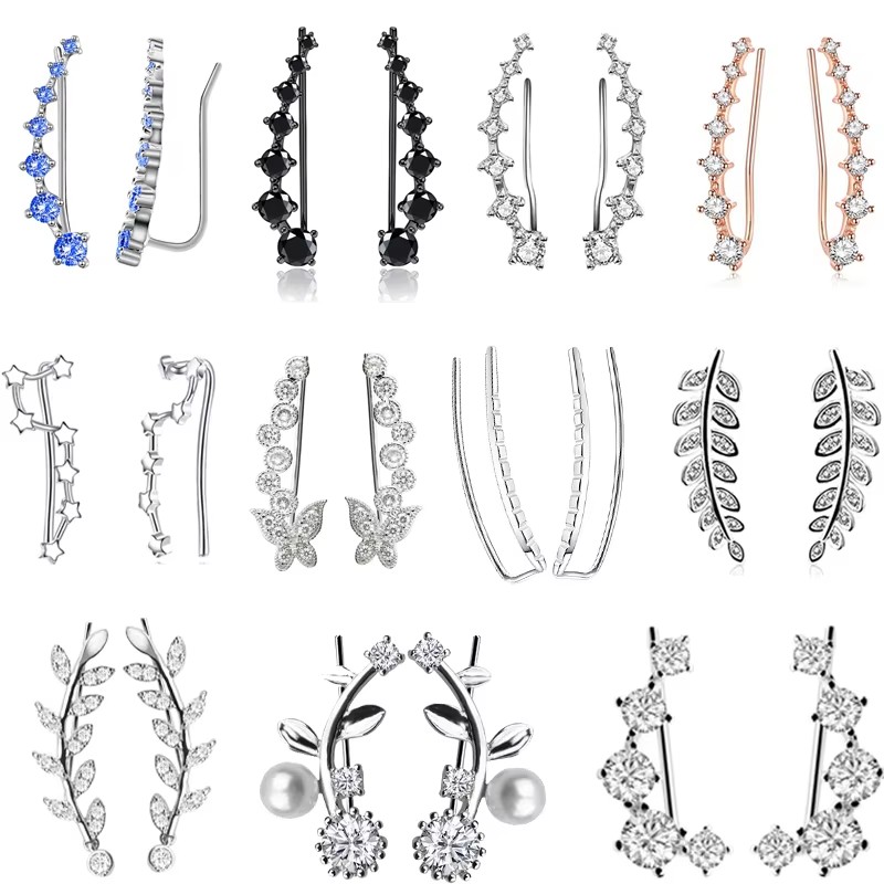 2pcs High Quality 7 Crystals E - Body Jewelry Quality ulasan dan harga