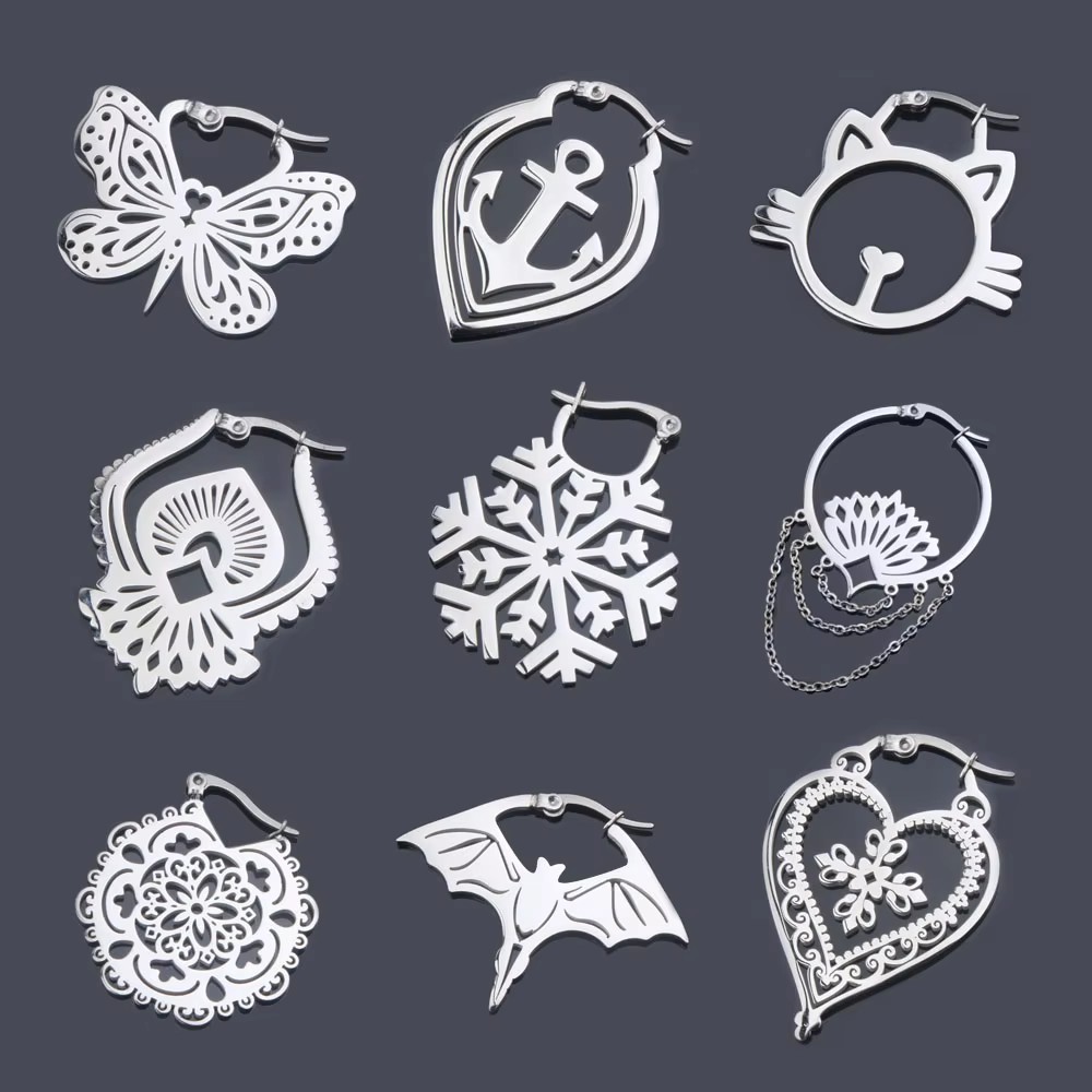 2pcs High Quality 7 Crystals E - Body Jewelry Quality ulasan dan harga