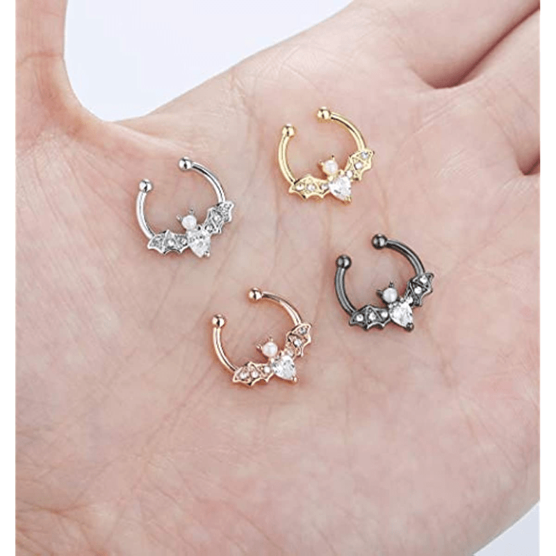EVISPOL Cute Halloween Bat Fau - Body Jewelry Piercing ulasan dan harga