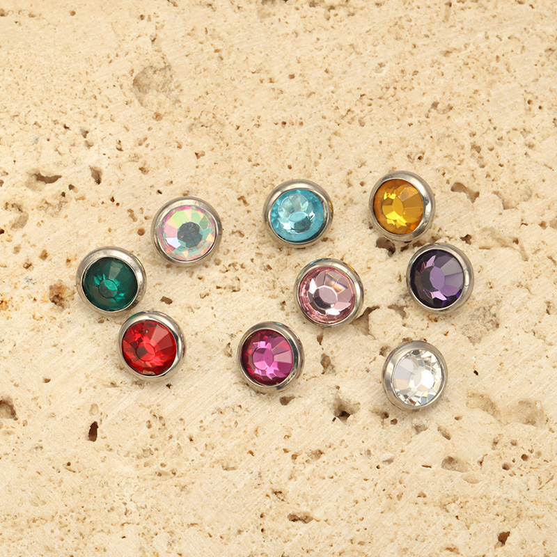1PCS ASTM F136 Titanium Bezel  - Body Jewelry Dermal ulasan dan harga