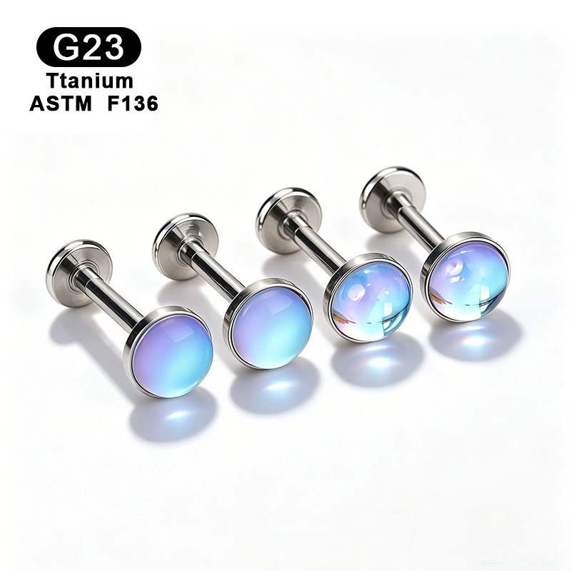 G23 F136 Round Earring Mood St - Body Jewelry Quality ulasan dan harga