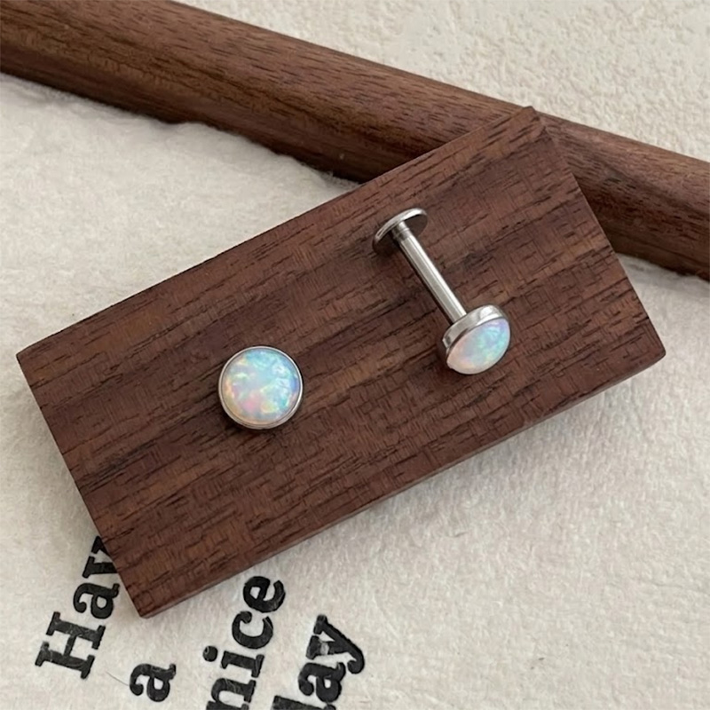 G23 F136 Round Earring Mood St - Body Jewelry Quality ulasan dan harga