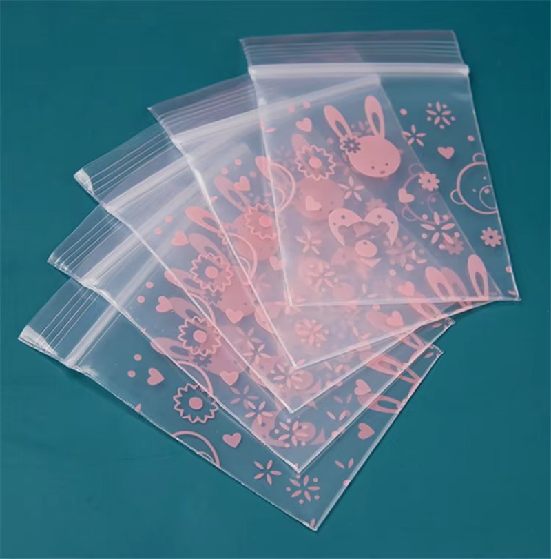 100PCS Pink Rabbit Plastic PE  - Body Jewelry Back ulasan dan harga