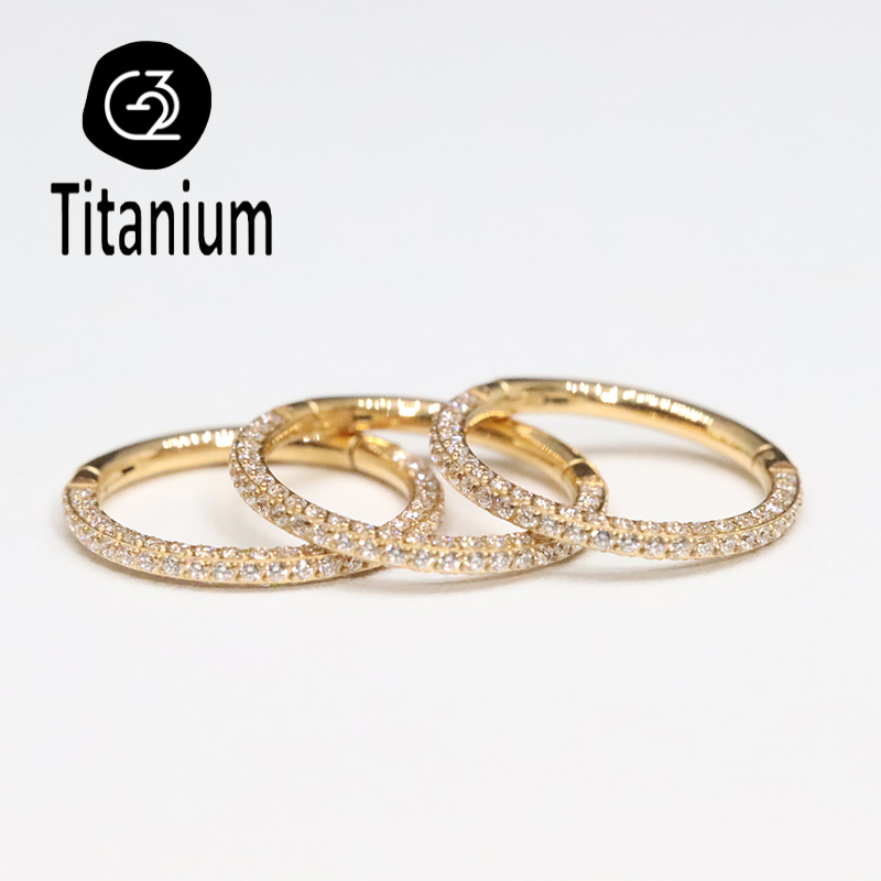 ASTM F136 G23 Titanium Piercin - Body Jewelry Quality ulasan dan harga
