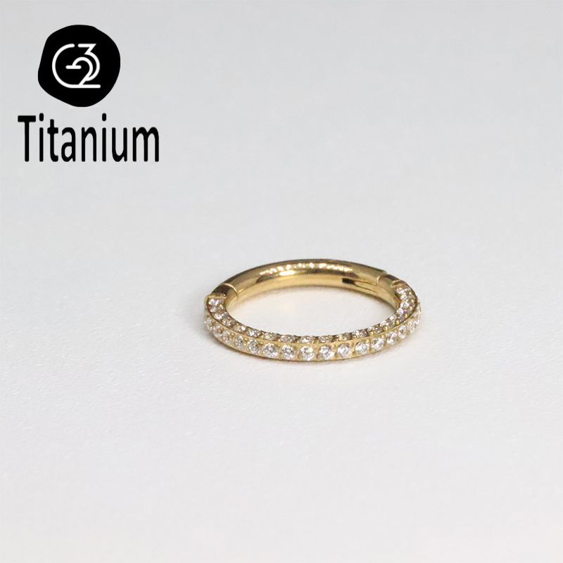 ASTM F136 G23 Titanium Piercin - Body Jewelry Quality ulasan dan harga