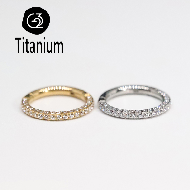 ASTM F136 G23 Titanium Piercin - Body Jewelry Quality ulasan dan harga