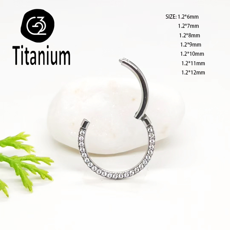 ASTM F136 G23 Titanium Piercin - Body Jewelry Quality ulasan dan harga